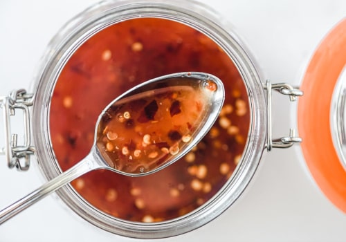 Serving Chili Sauce as a Dip